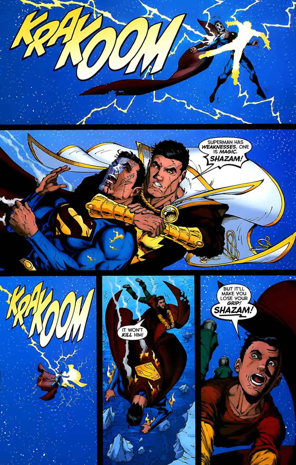Superman versus Captain Marvel